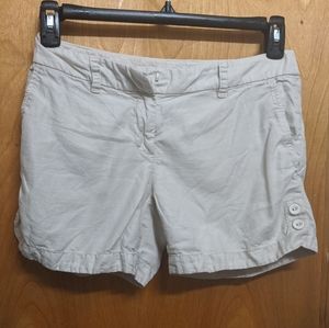 J.Crew Khaki Beige Cargo Style Shorts with buttons 0